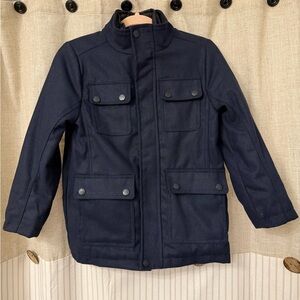 Urban Republic Navy Wool Blend Coat